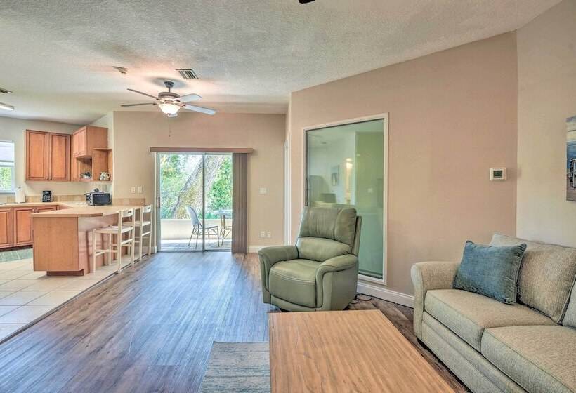 Pet Friendly New Smyrna Apartment: Walk To Beach!