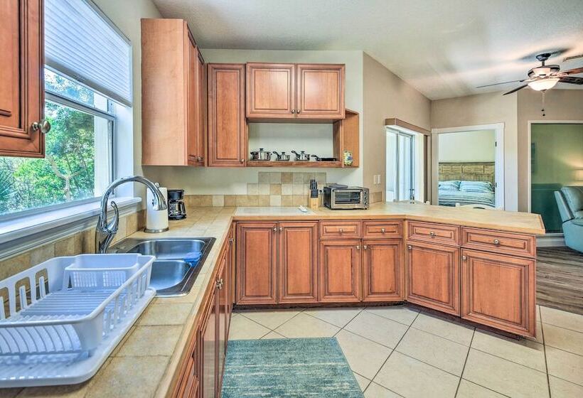 Pet Friendly New Smyrna Apartment: Walk To Beach!