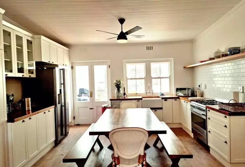 Milkwood Cottage, Beachfront Family Vacation Home, Sleeps 6