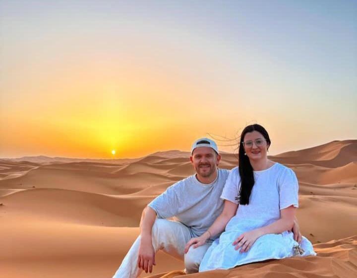 مبيت وإفطار Best Desert Luxury Camp