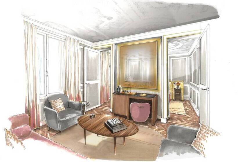 هتل Hôtel Les Lumières   Relais & Châteaux