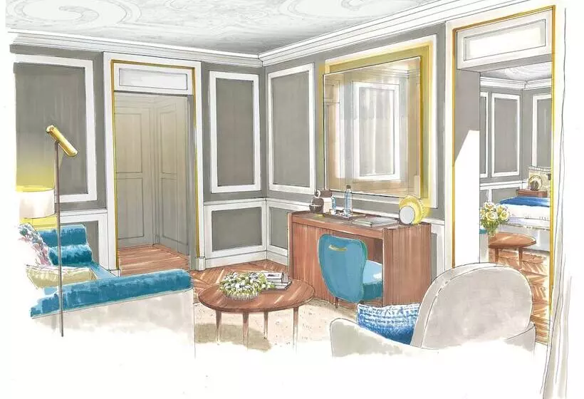 호텔 Hôtel Les Lumières Relais & Châteaux