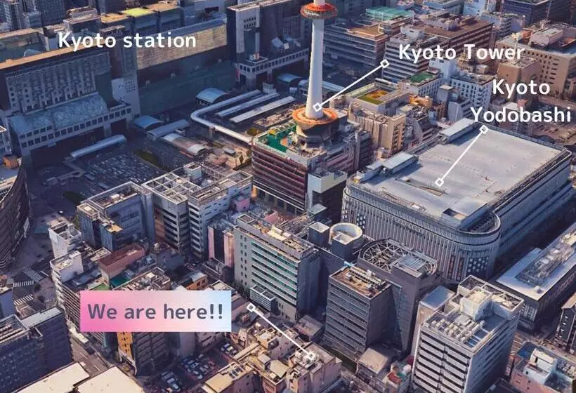 京都駅前ひふみ旅館（hifumiryokan Kyoto Station)