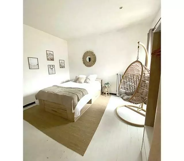 ペンション Chambre Avec Acces Spa Privatif Sur Reservation