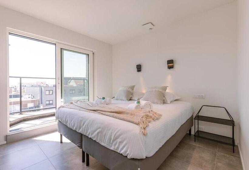 Beautiful Duplex Apartment With Private Bike Parking In The Center Of De Haan