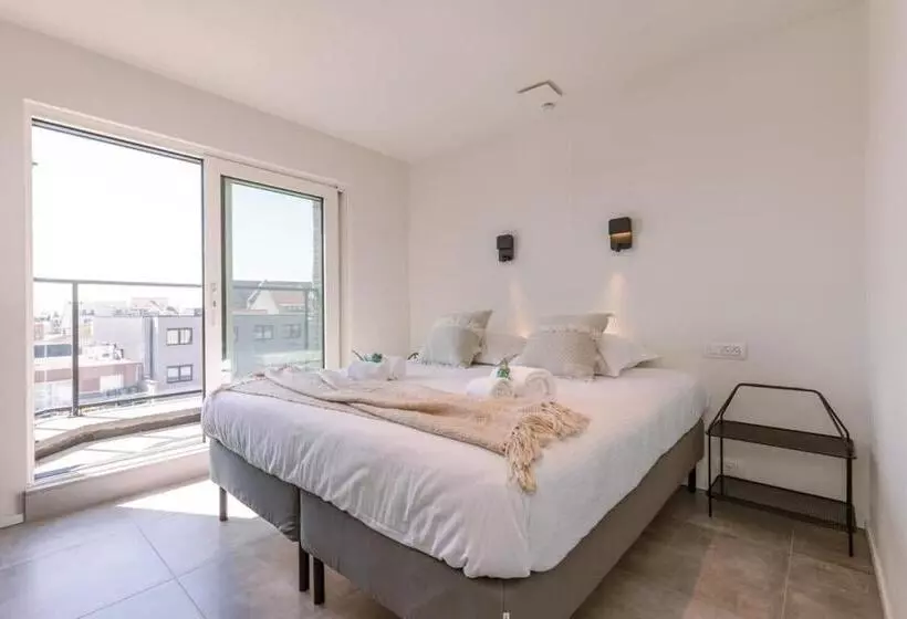 Beautiful Duplex Apartment With Private Bike Parking In The Center Of De Haan