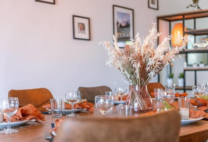 Beautiful Duplex Apartment With Private Bike Parking In The Center Of De Haan