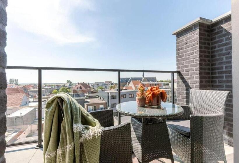 Beautiful Duplex Apartment With Private Bike Parking In The Center Of De Haan