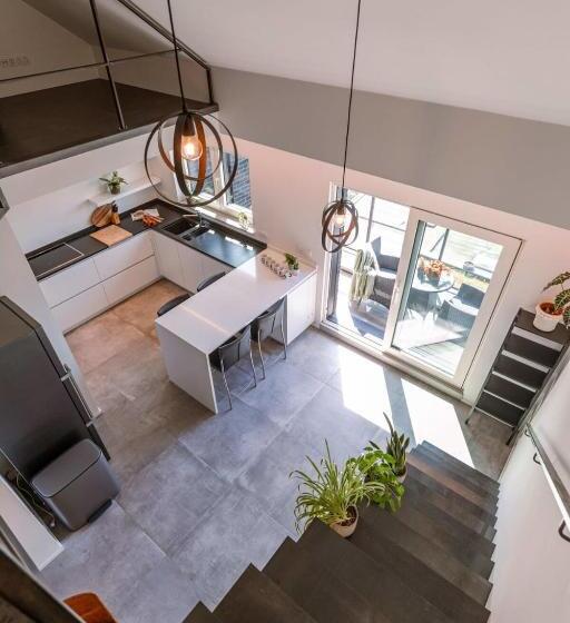 Beautiful Duplex Apartment With Private Bike Parking In The Center Of De Haan