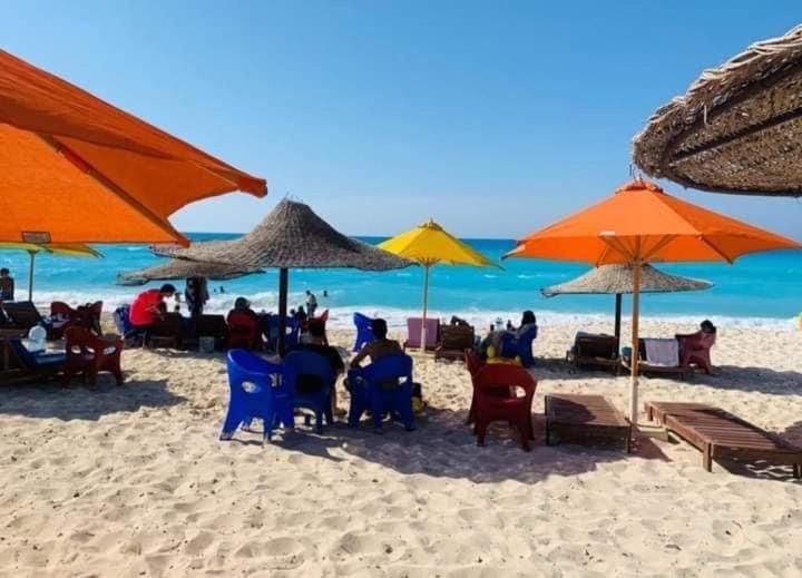 استراحتگاه استوديو فندقي للعائلات داخل قرية ريتال ڤيوالساحل الشمالي