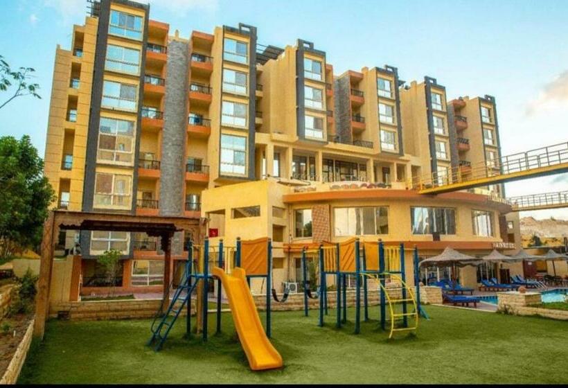 استراحتگاه استوديو فندقي للعائلات داخل قرية ريتال ڤيوالساحل الشمالي