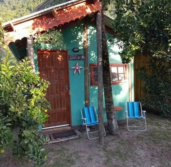 ペンション Piratas Cabanas Camping Bar