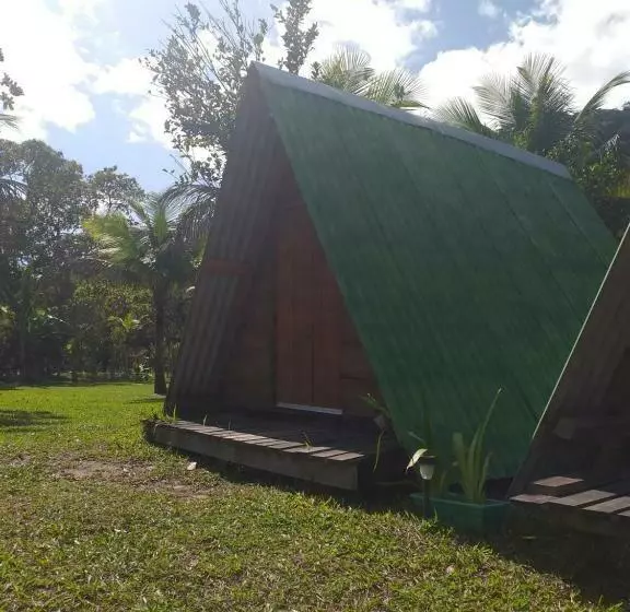 ペンション Piratas Cabanas Camping Bar