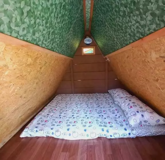 ペンション Piratas Cabanas Camping Bar