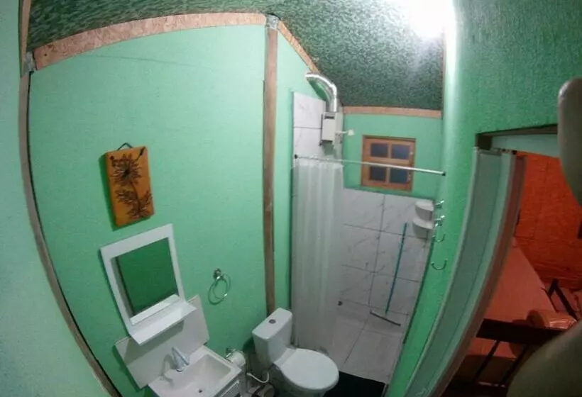 ペンション Piratas Cabanas Camping Bar