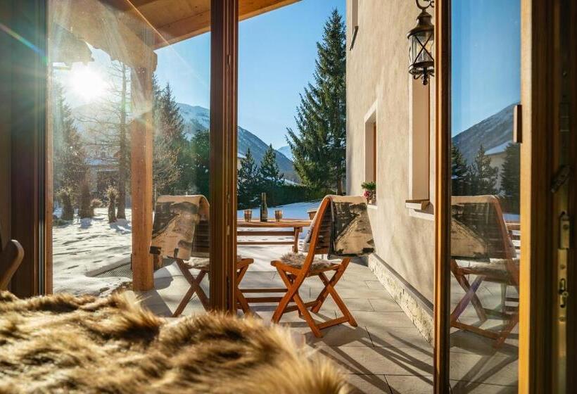 Engadin Chalet Private Spa Retreat & Appart St Moritz Val Bever