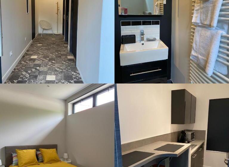 Chambre Tout Confort Avec Commodités Espace Repas Wifi Parking