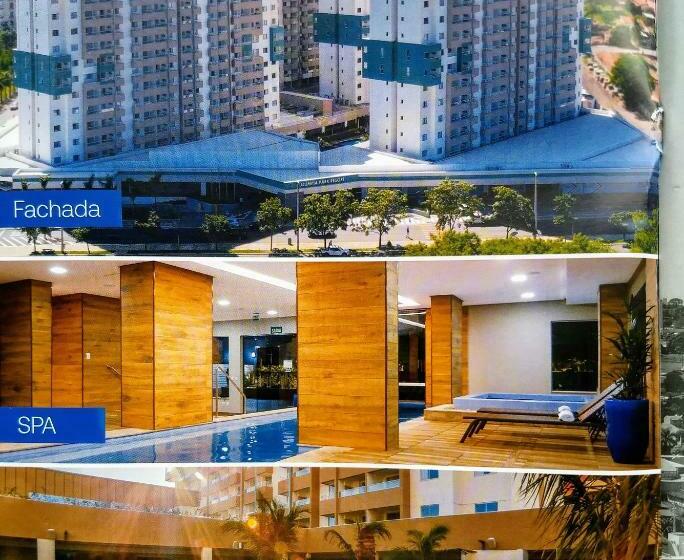 Olímpia Park Resort Ao Lado Do Thermas Dos Laranjais Apartamento Luxo