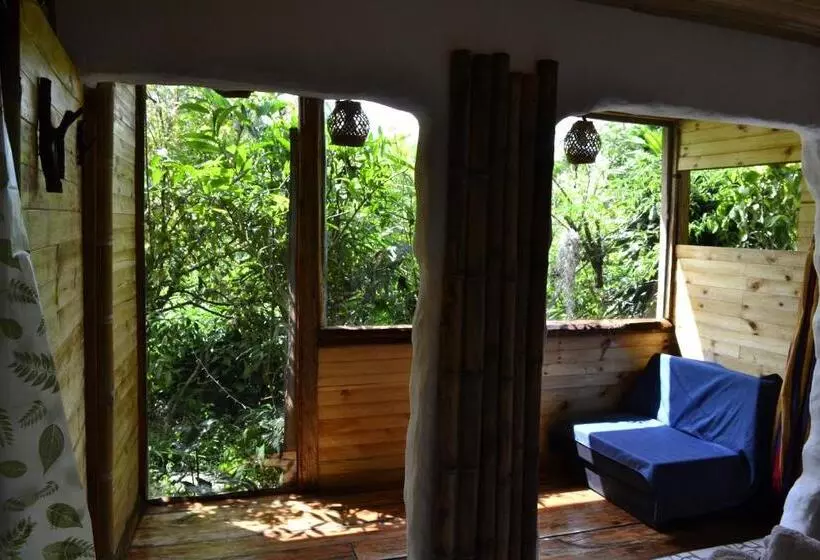 Aamiaismajoitus (B&B) Habitación Las Bromelias, Pijao, Finca Flora Del Rio