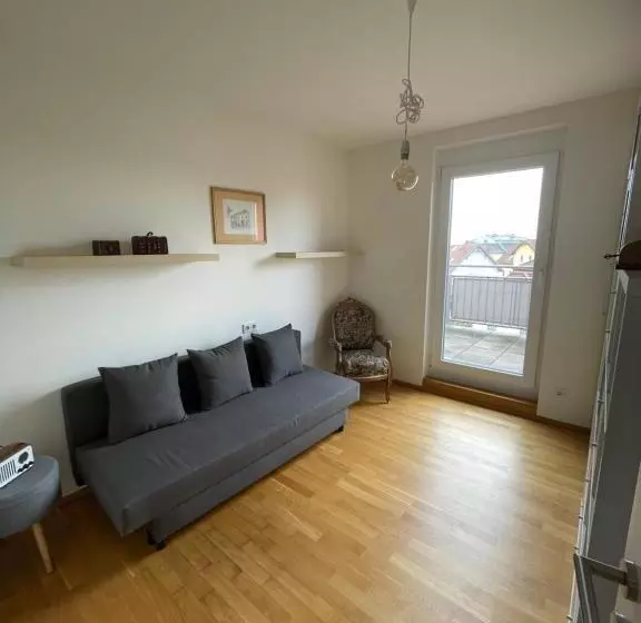 Penthouse Wohnung Am Radweg Mit Dachterasse