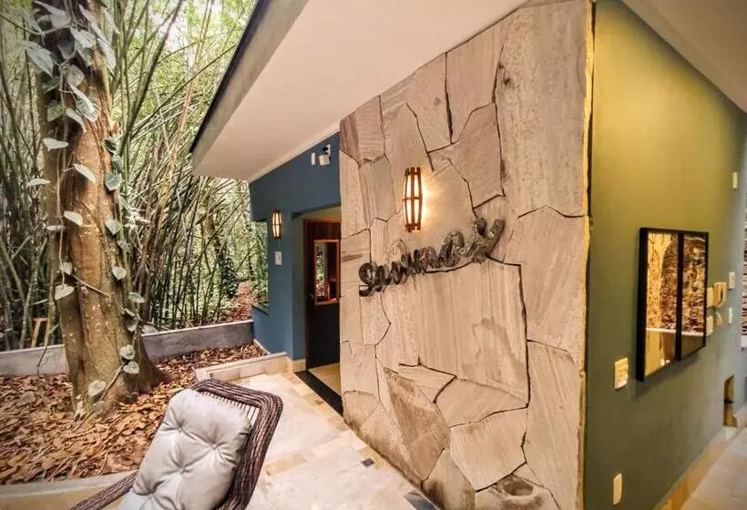 Retkeilymaja Pousada Chão De Folhas Spa Boutique