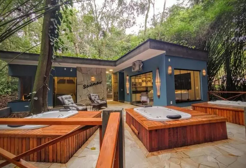 Retkeilymaja Pousada Chão De Folhas Spa Boutique