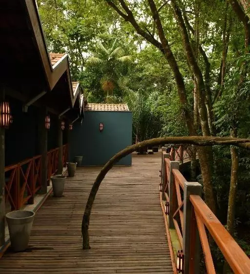 Retkeilymaja Pousada Chão De Folhas Spa Boutique