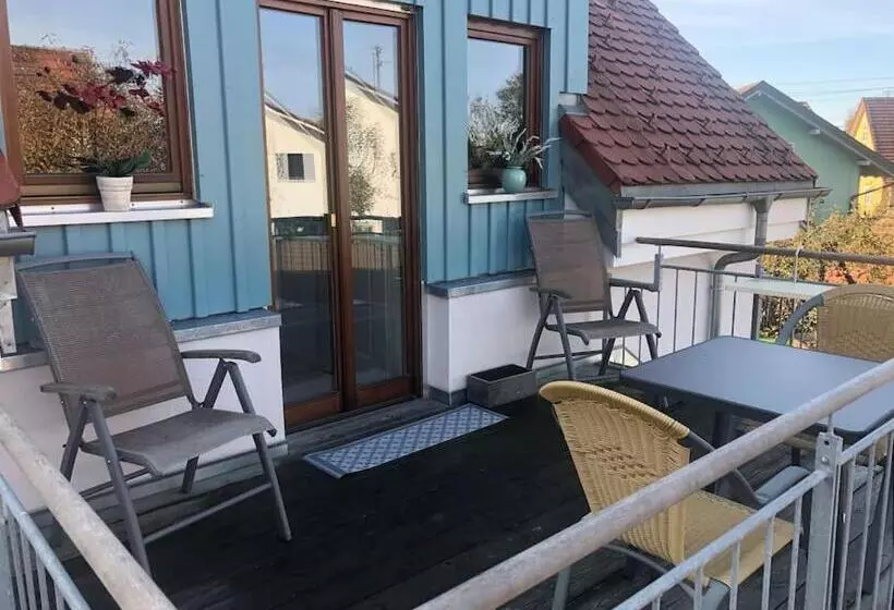 Gemütliche Ferienwohnung Auf 2 Etagen Mit Dachterrasse