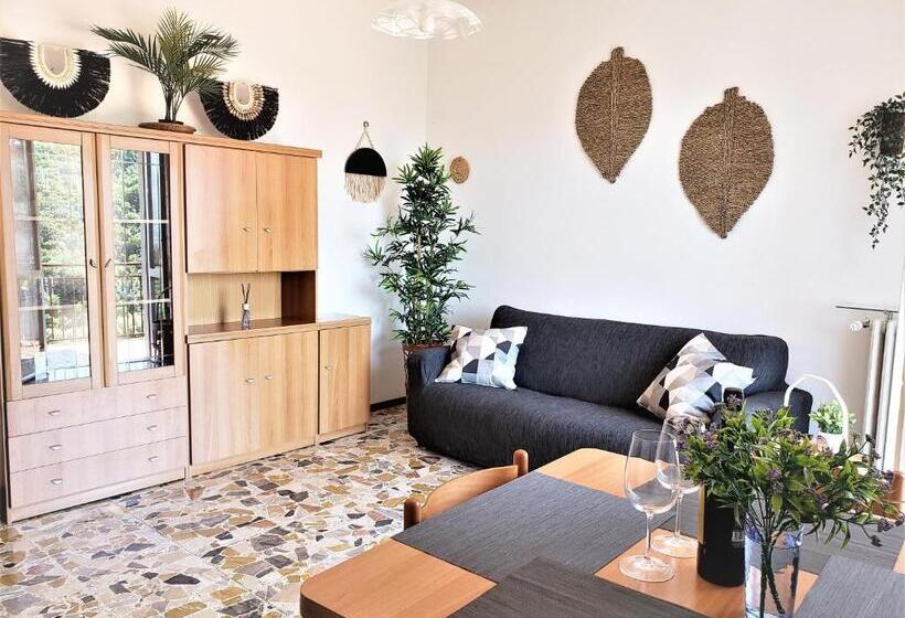 Lovely Lake Como View Condo In Perledo