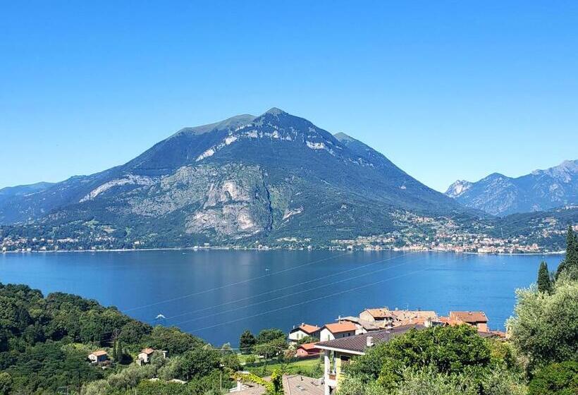 Lovely Lake Como View Condo In Perledo