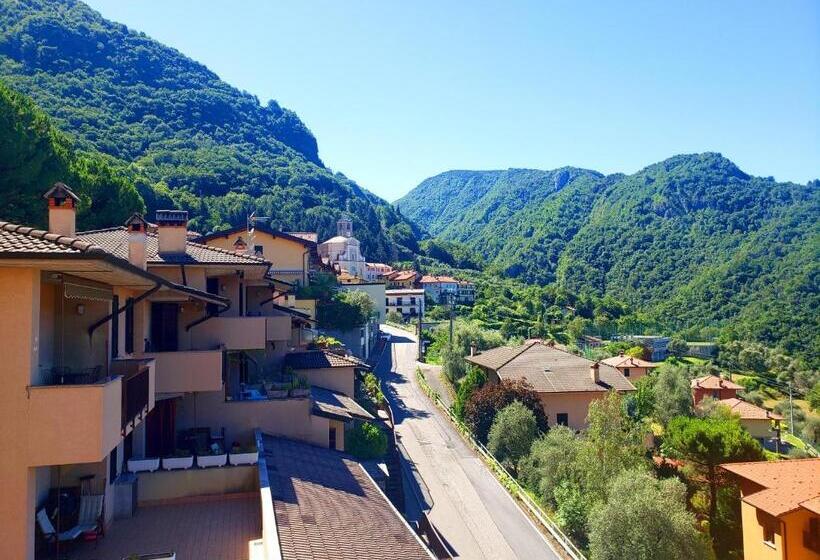 Lovely Lake Como View Condo In Perledo