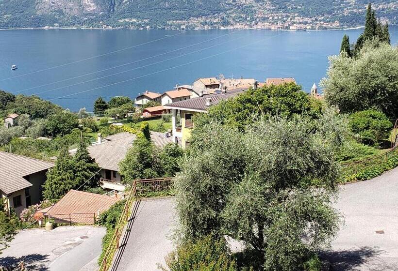 Lovely Lake Como View Condo In Perledo