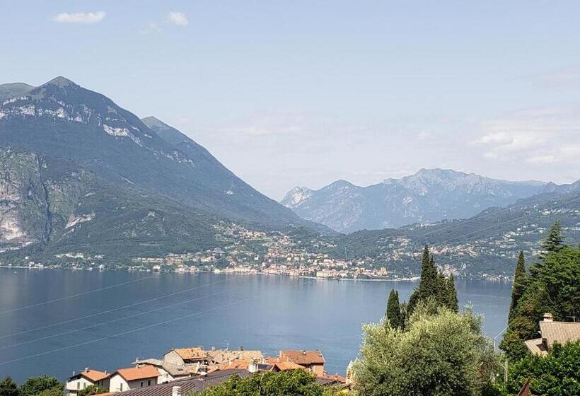 Lovely Lake Como View Condo In Perledo
