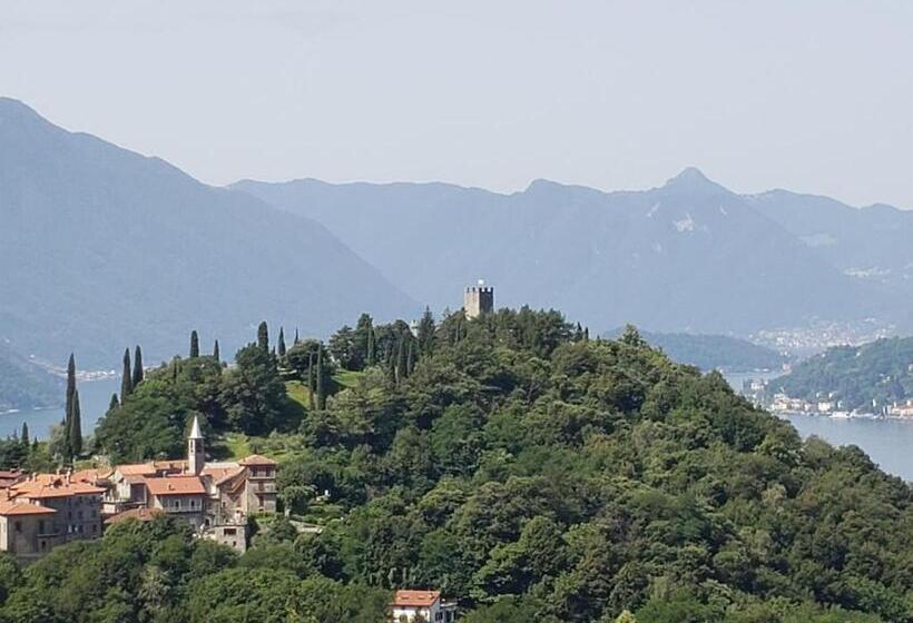 Lovely Lake Como View Condo In Perledo