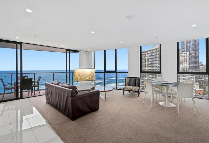 Rhapsody Surfers Paradise Beachfront Sleeps 6 Optimise Bnb