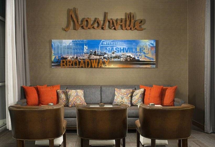 فندق Fairfield Inn And Suites By Marriott Nashville Downtown/the Gulch