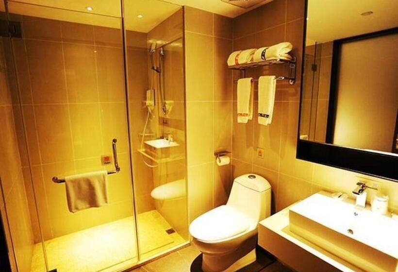 בית מלון כפרי Jtour Inn Wuxi Railway Station Shangmadun Metro Station