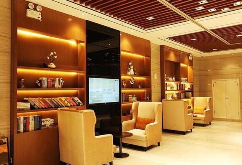 בית מלון כפרי Jtour Inn Wuxi Railway Station Shangmadun Metro Station