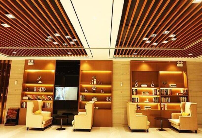 בית מלון כפרי Jtour Inn Wuxi Railway Station Shangmadun Metro Station