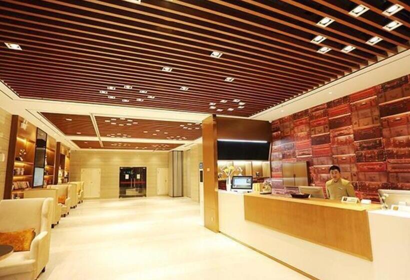 בית מלון כפרי Jtour Inn Wuxi Railway Station Shangmadun Metro Station