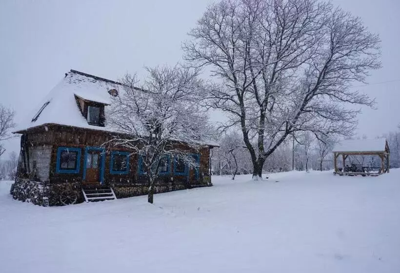 ペンション Small Apartment In Breb S Cosy Barn