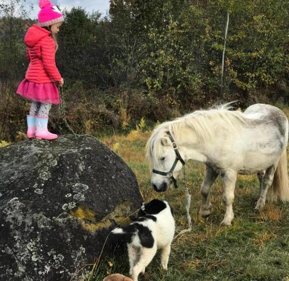 Пансион Small Apartment In Breb S Cosy Barn