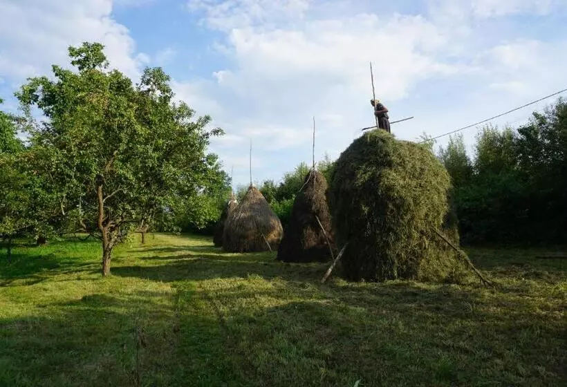 ペンション Small Apartment In Breb S Cosy Barn