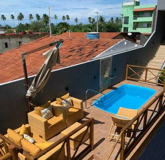 بنسيون Suíts Praia Bonita Em Milagres