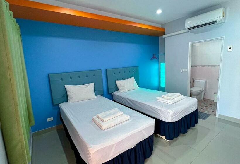 ユースホステル ฟลูเฮาท์ ห้องพัก