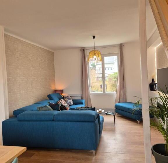 La Lampaulaise Sur Le Gr34 Plage/calme/jardin