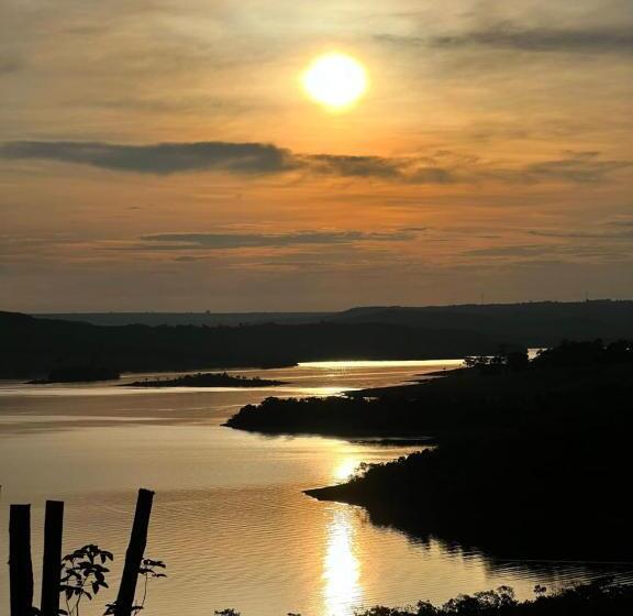 Chalé Mirante, Piscina, Cachoeira, Lago E Vista Espetacular