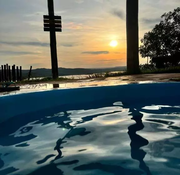 Chalé Mirante, Piscina, Cachoeira, Lago E Vista Espetacular