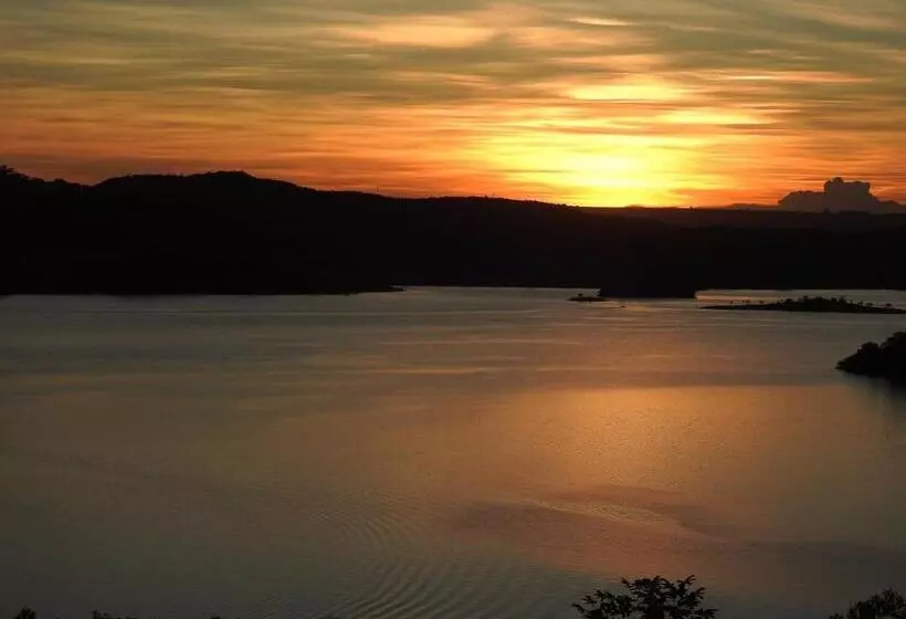 Chalé Mirante, Piscina, Cachoeira, Lago E Vista Espetacular