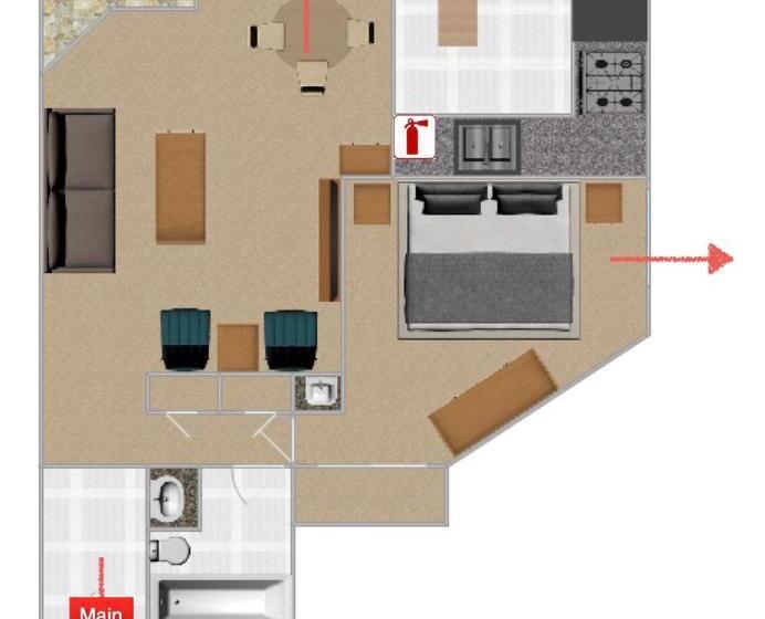 #538 Mid Town 1br, Pool, Spa, Close To Shops